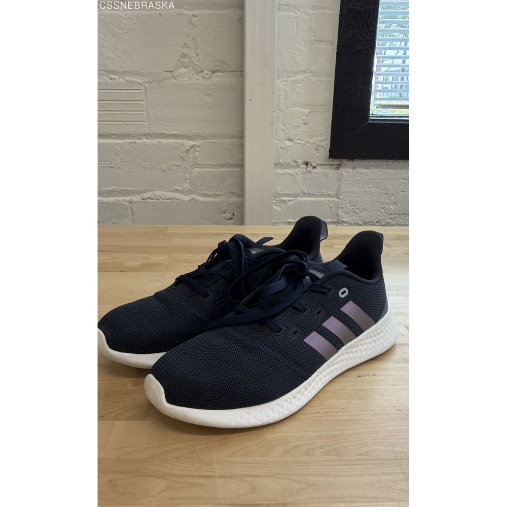 Adidas Black Puremotion Women's Running Shoes Legend Ink Vision Metallic - 11